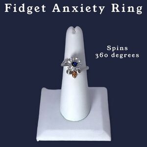 NWT Wool + Pepper Co. Fidget Anxiety Ring
